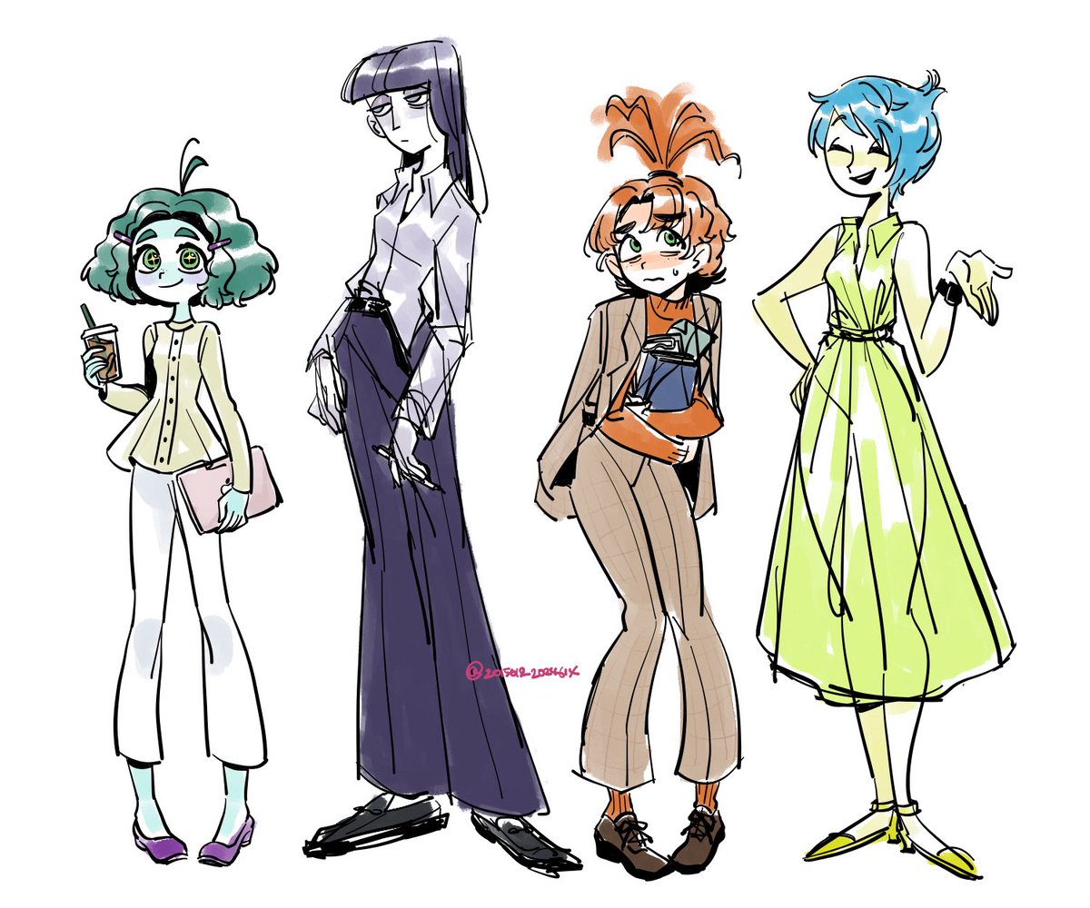 自己満足すぎる🎶
#insideoutfanart