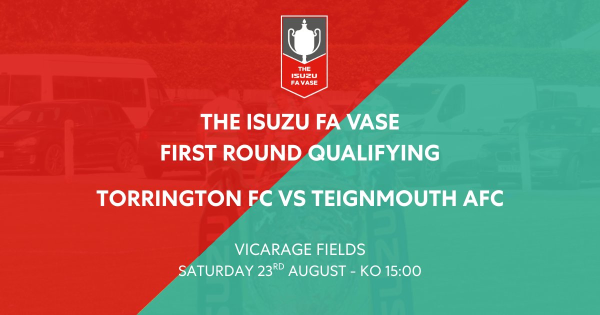 What's next?

I hear you say

The league is put on ice and we play our first game in the <a href="/IsuzuFAVase/">Isuzu FA Vase</a> , against a familiar face in <a href="/TeignsFC/">Teignmouth AFC</a>  

Let's pack out Vicarage Fields to support the lads this Saturday!

#FAVase #supergreens