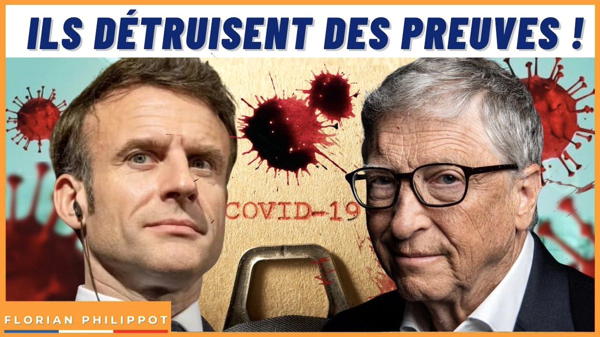 Folie absolue ! ⤵️

Ils tentent de détruire physiquement toutes les preuves issues d’une des plus grandes études mondiales sur la comparaison entre vaccinés et non vaccinés covid !

Trop accablant !

Nouvelle vidéo sur ce coup de tonnerre ! ➡️ youtu.be/wmDcPqYOlVI?fe…