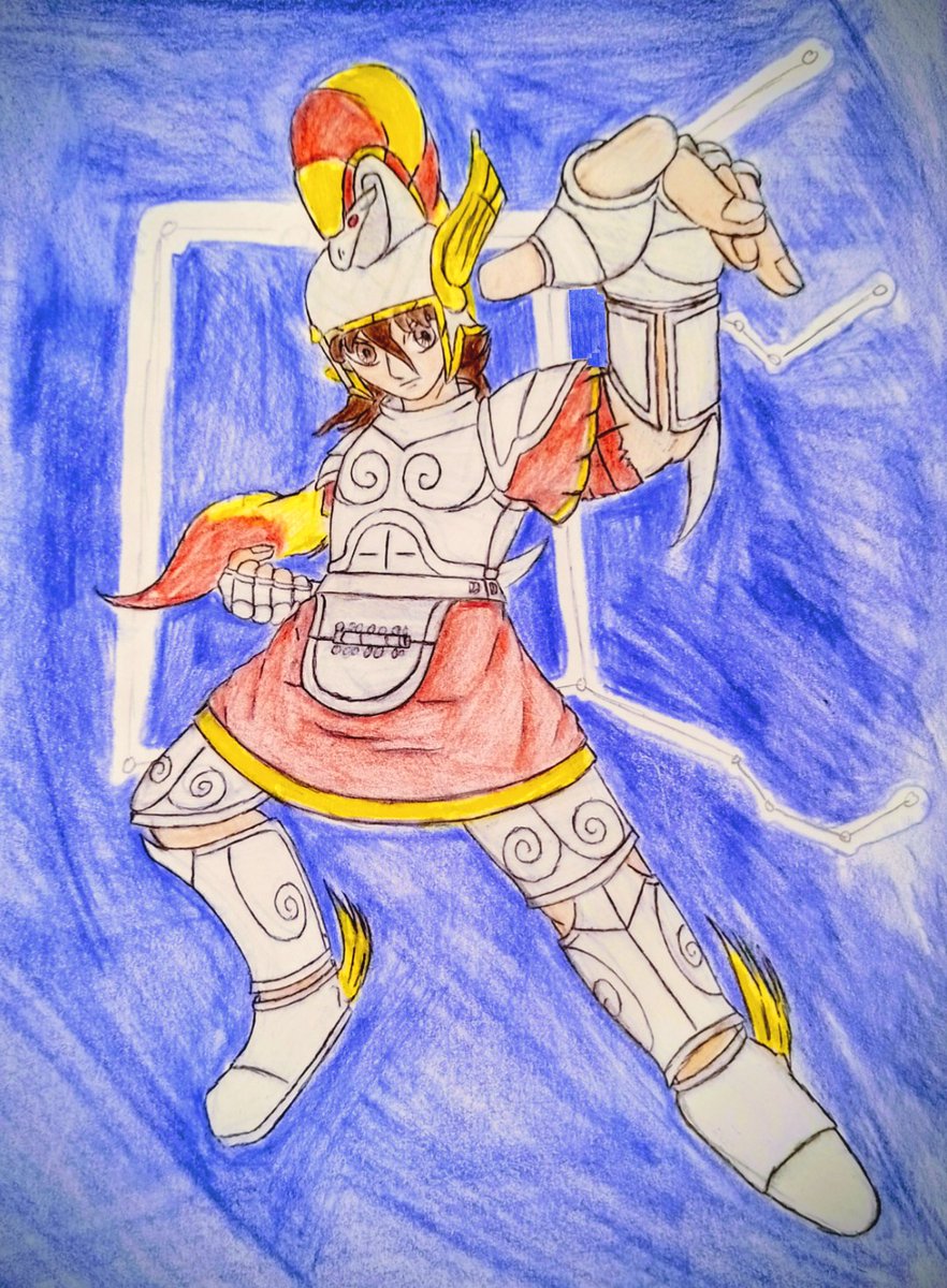 Seiya of Pegasus if his armor was actually based on ancient greek panoplies.
#SaintSeiya #聖闘士星矢