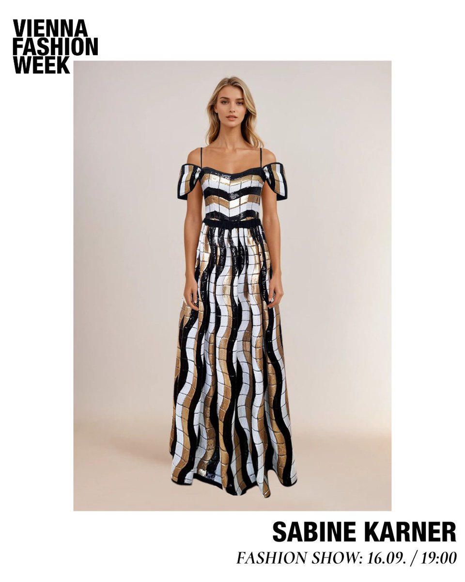 Sabine Karner unveils her latest vision: the fresh, flowing silhouettes of Summer 2026 and the rich, radiant elegance of Winter 25/26.

viennafashionweek.com/designer/sabin…

#SabineKarner #DualSeasonRunway #ViennaFashionWeek25 #ViennaFashionWeek #VFW25 #FashionShows #Fashion #Mode #Designer