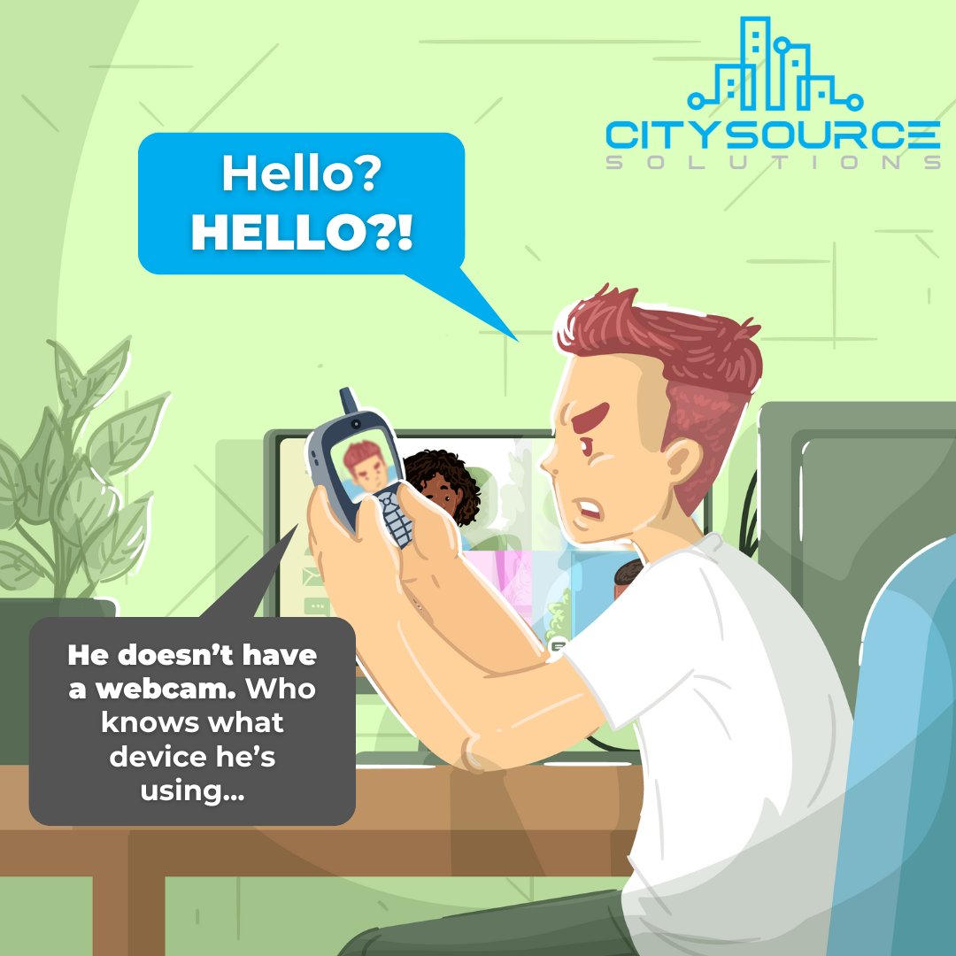 citysource_'s tweet image. Tired of hacking together webcam setups like it’s a science experiment? 🧪 Whether it’s video calls, phones, or other hardware, we’ll recommend the right tools so you can actually enjoy using your tech—no duct tape required.

#WebcamWoes #TechTips #BusinessIT #CitySourceSolutions