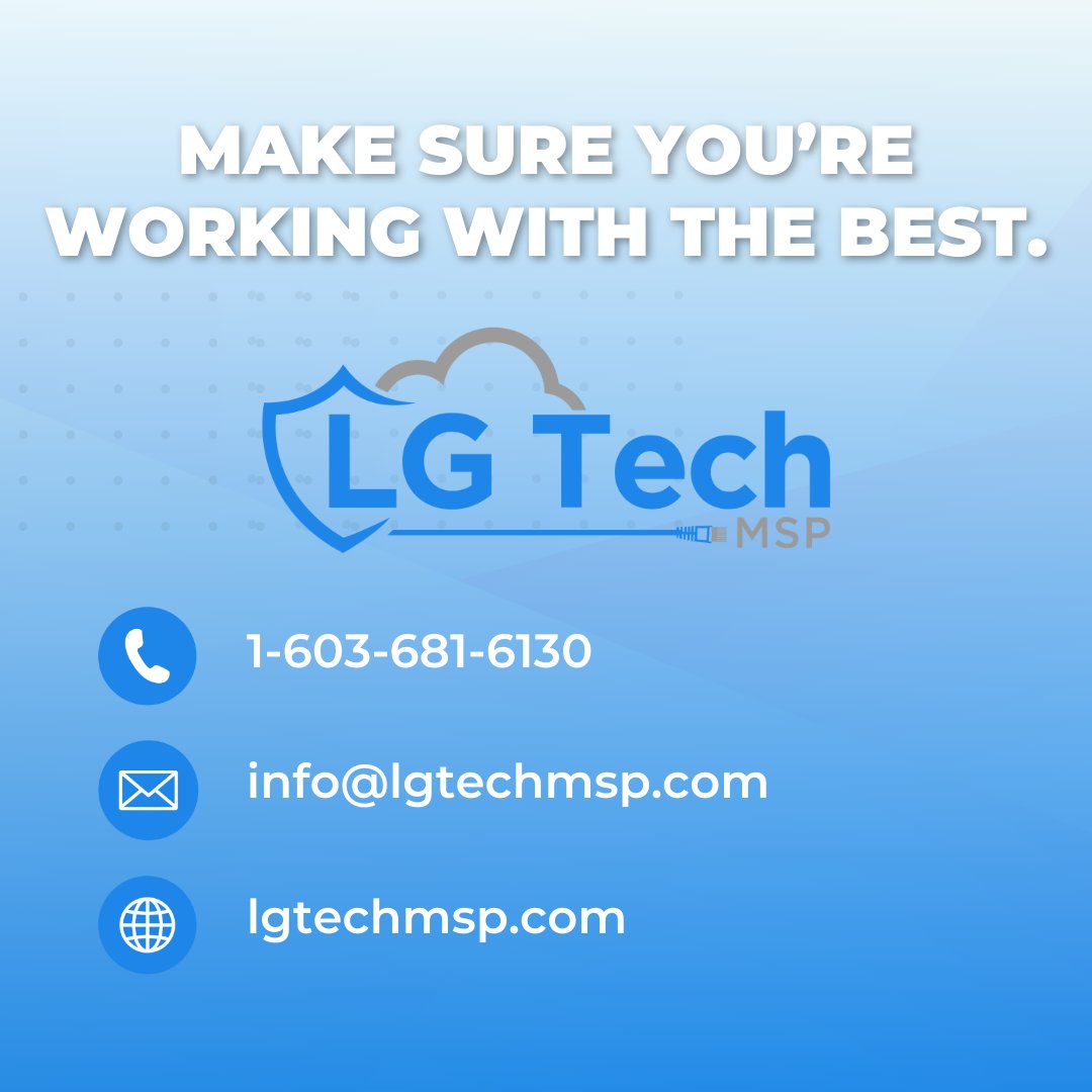 LGTECHMSP's tweet image. How much is bad IT really costing your business? 💸 Downtime, security risks, and productivity losses pile up faster than you think. Don’t wait for a tech disaster—take action before the damage is done.

#LGTechMSP #BadITService #BusinessITSupport #DowntimeCosts #ITSolutions