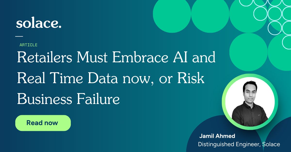 solacedotcom's tweet image. Retail’s future?
AI + real-time data. Without them, you risk falling behind fast.
Read Jamil Ahmed’s Direct Commerce article: buff.ly/mHLCswF
#Retail #AI #RealTimeData