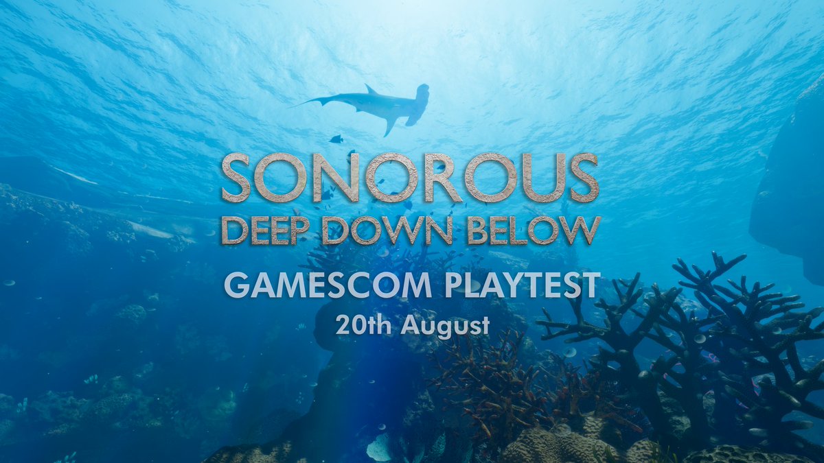 🚨 2 Days until <a href="/gamescom/">gamescom</a>

For the duration of Gamescom, you will be able to play the Sonorous Playtest via Steam!

Give it a try and I would highly appreciate if you could provide me some feedback!

Make sure to wishlist on Steam: bit.ly/3WODP1u 

If you are attending,