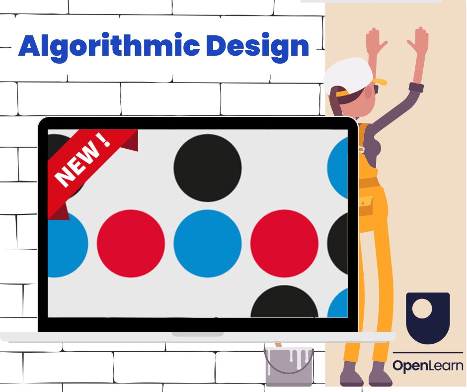 OUFreeLearning's tweet image. Ever wanted to design your own #wallpaper? Well this new OpenLearn course - #Algorithmic #Design - will help you do just that! 🙌

Unleash your #creativity and discover the fun of #designing with #code in this hands-on course 👇

ow.ly/3LpC50WFXc1