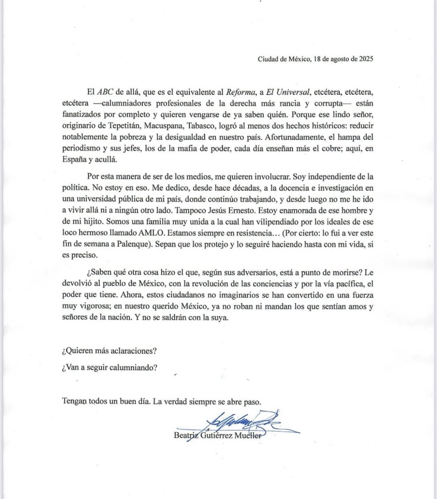 pedroferriz3's tweet photo. Ya hicieron enojar a @BeatrizGMuller 

Fuera de tener un doctorado en literatura, escribe con las nalgas 

Por supuesto utiliza términos dignos de la ignorancia de  izquierda 

Columnar, no es igual que exponer, Señora https://t.co/sn6Odssz1X