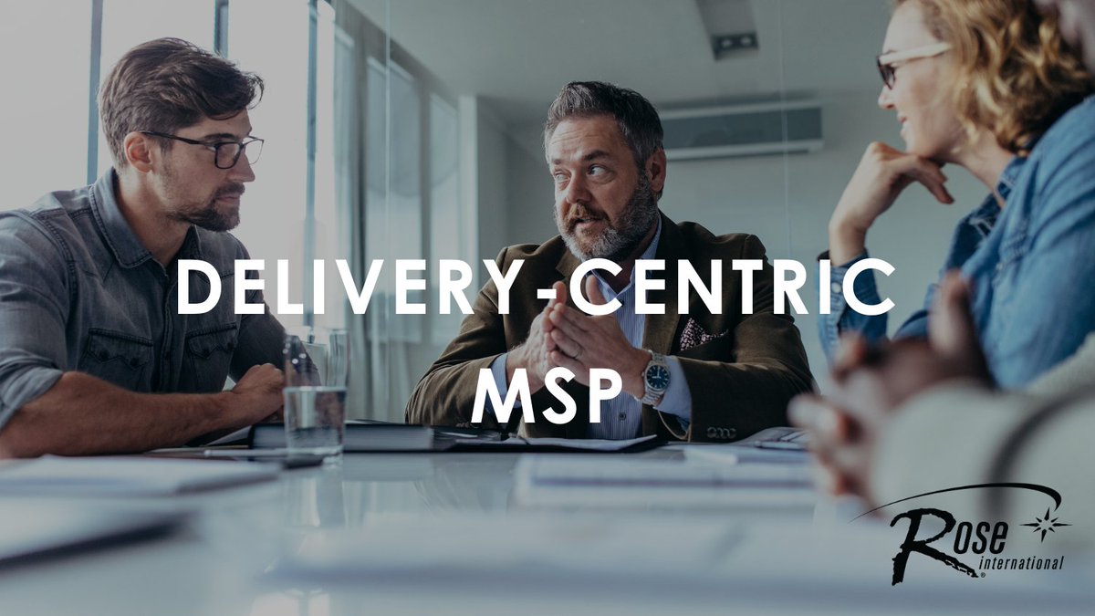 The #RoseInt Delivery-Centric MSP solution utilizes a fulfillment centric, integrated talent model. Our unique approach effectively manages and meets our clients’ expectations and goals. Discover more at roseint.com/DeliveryCentri….
#PeopleMakingItHappen