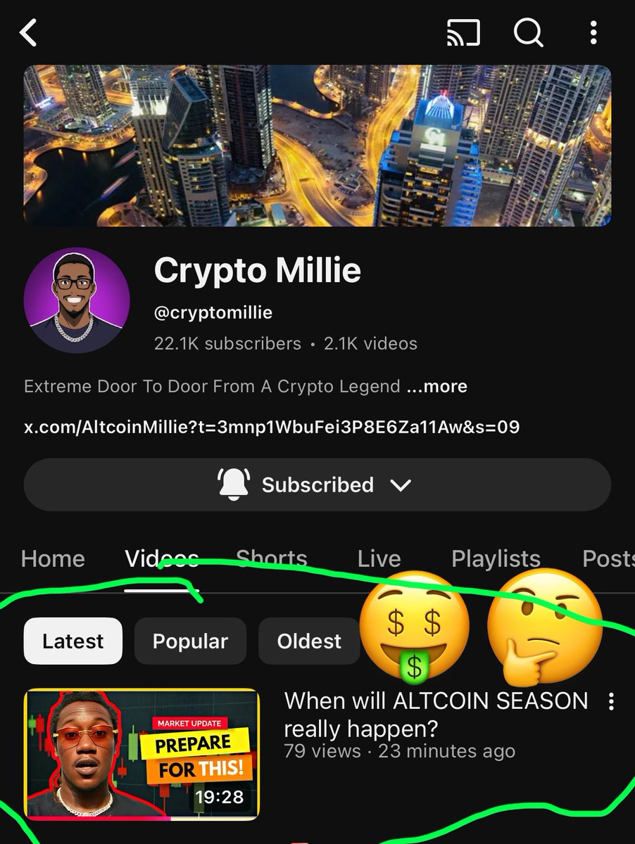 oaykg's tweet photo. When will ALTCOIN SEASON really happen? https://t.co/Le8j6SeXK7 via @YouTube #cryptocurrency #MemeCoinSeason #TAOMining #BitTorrent #Bitcast #TaoSubnet #pumpfun #bagsapp #bonkfun #PulseChain https://t.co/vldB3Mexpa