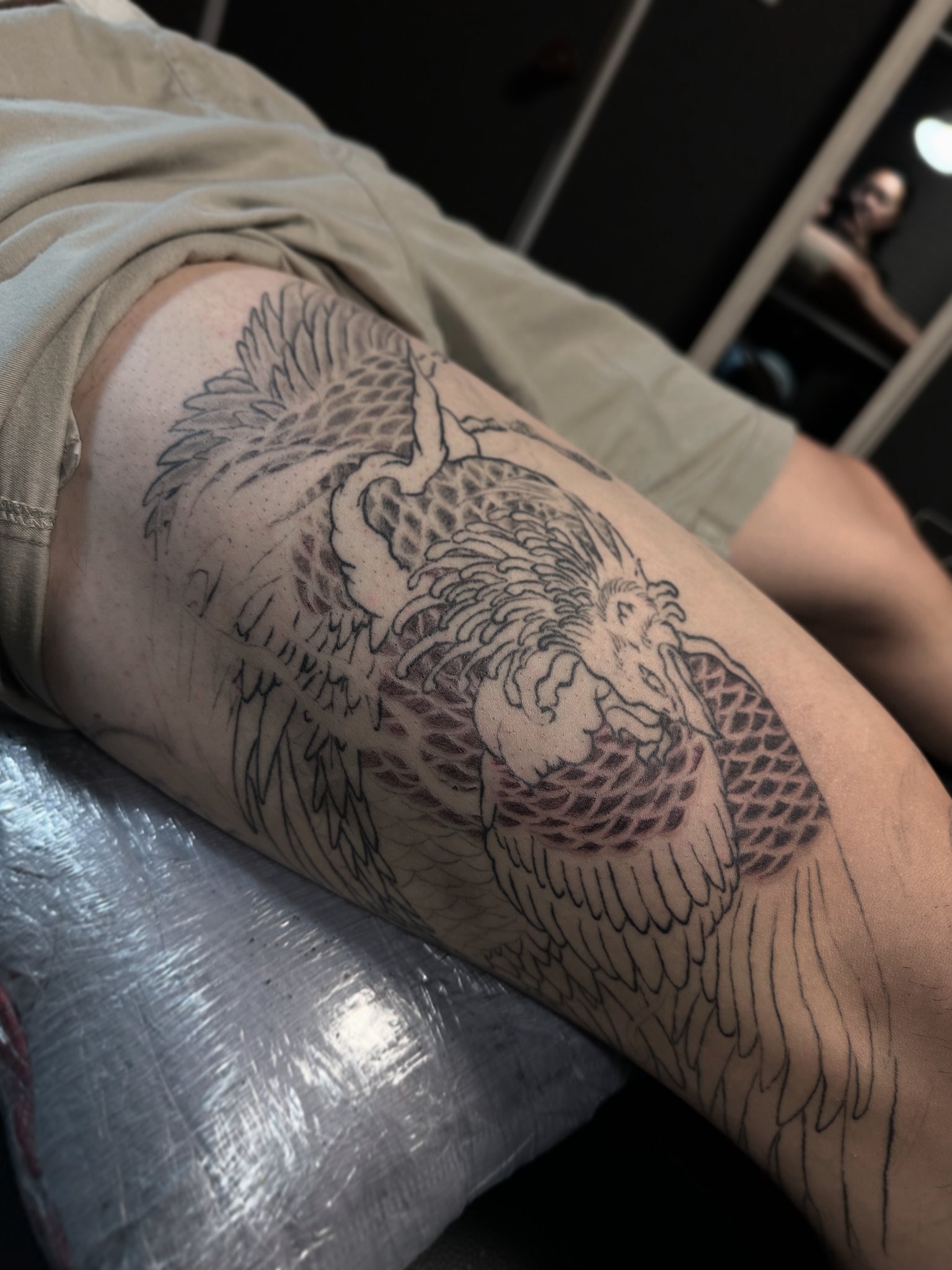 #Tattoo #タトゥー#刺青 studio:mustang tattoo okinawa artist:@jin_tattoo_x.x.x