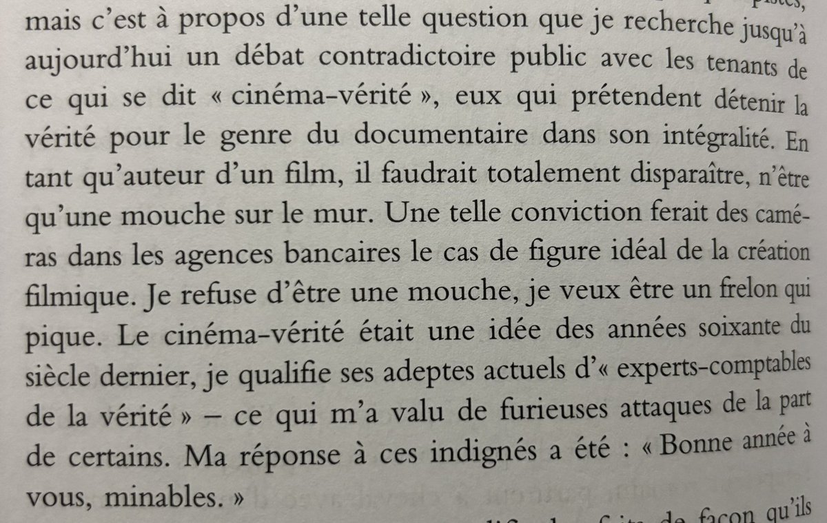 Ne parlez pas de cinéma-vérité à Werner Herzog, vous allez nous l’énerver