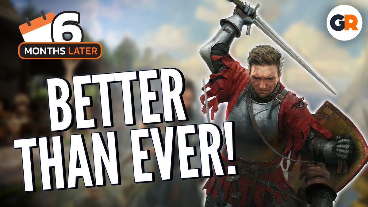 #KCD2 is thriving 6 months after launch… and the next DLC is just around the corner. 👀 
Thanks <a href="/GameRant/">Game Rant</a>!