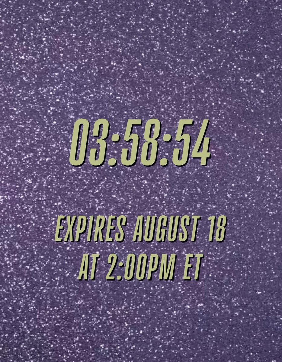 🚨 | NEW COUNTDOWN ALERT