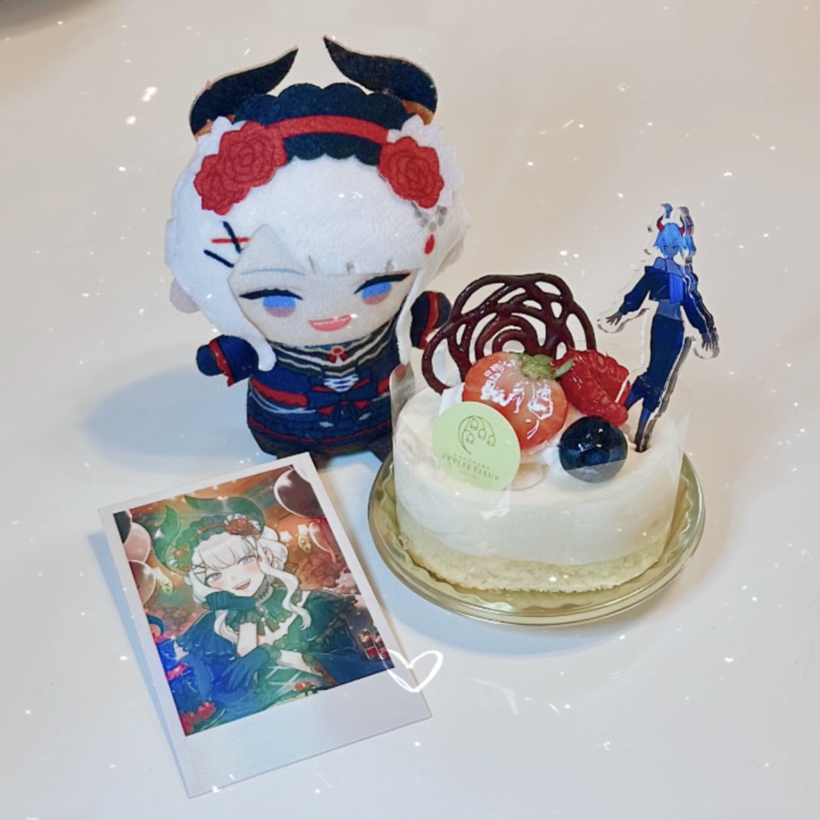 dr_mana8's tweet photo. #レヴィ誕2025 
ケーキも食べた🎂 https://t.co/8IGxdBNikE