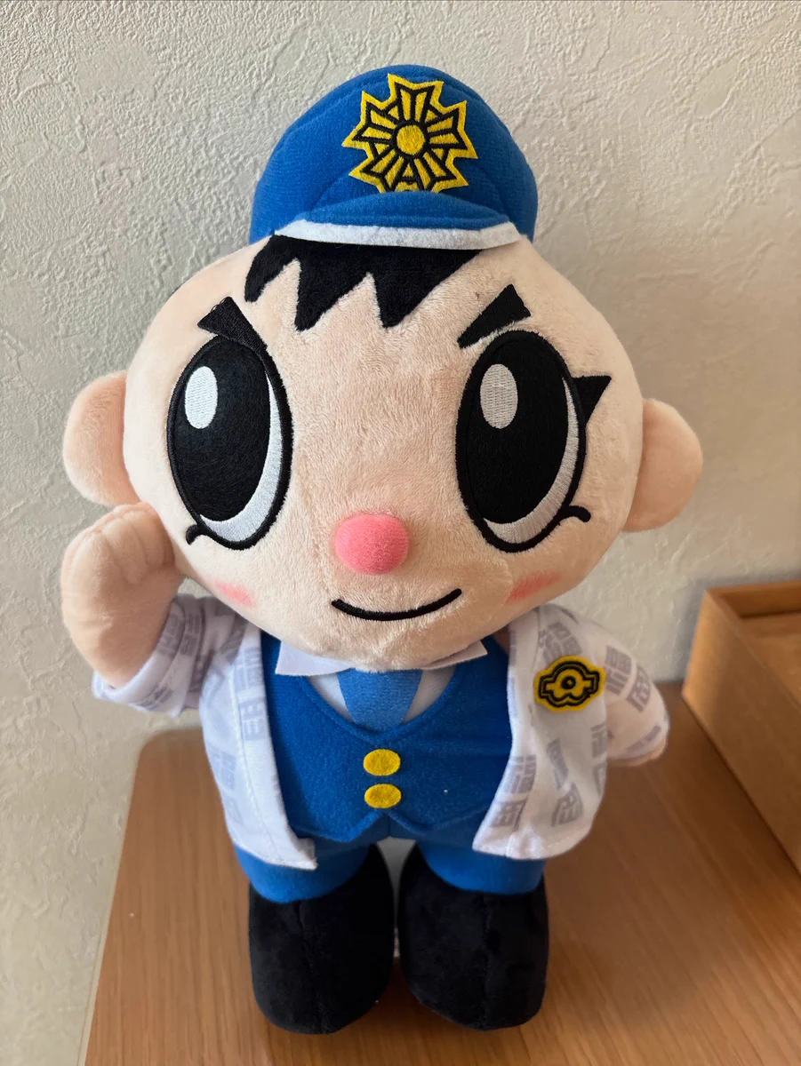 レア★紙タグ付 福岡県警 キャラ ふっけい君 ぬいぐるみ [33cm] ★傷あり Gyo9OHPbsAIIn7A?format=webp&