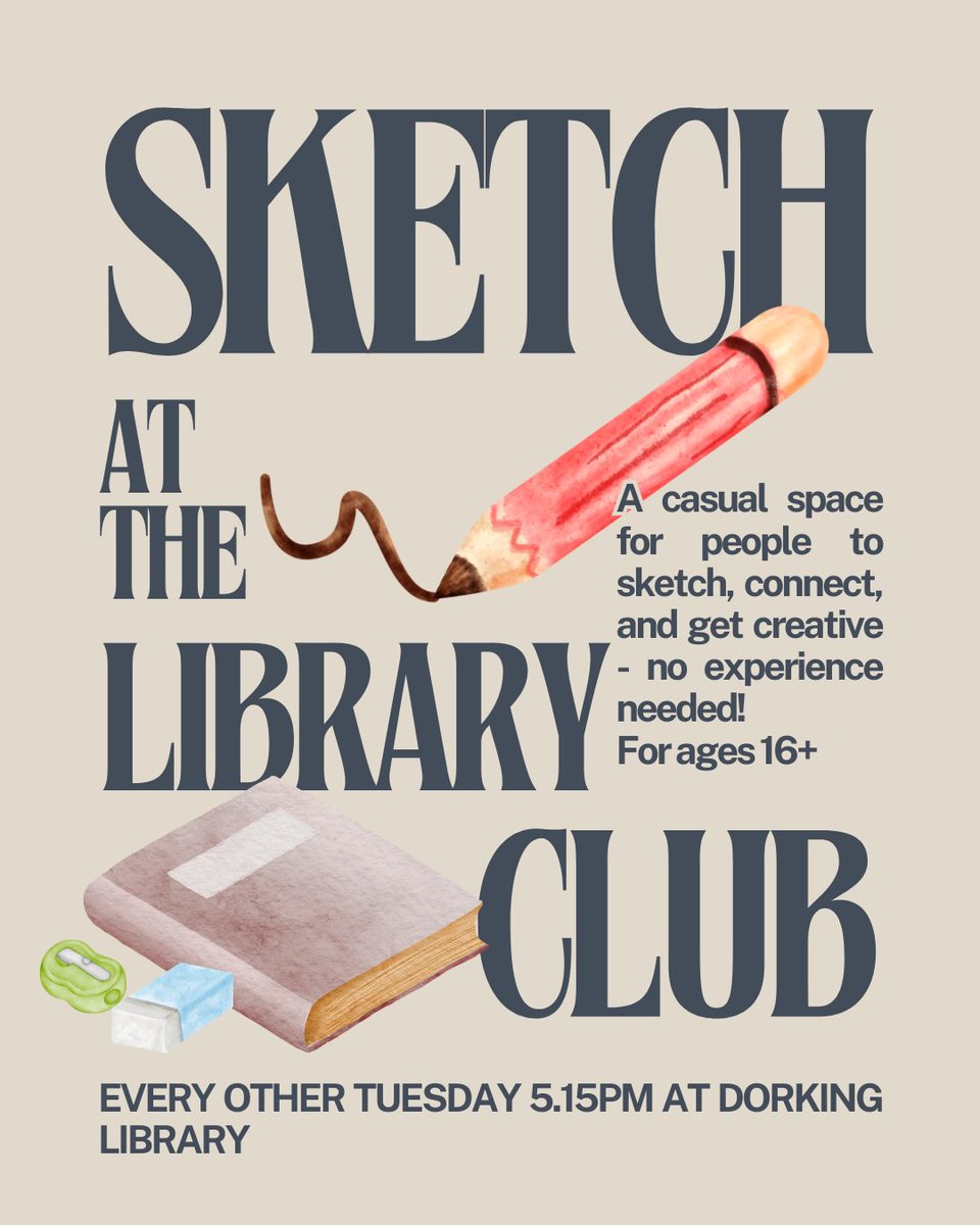 Dorking Library tweet media