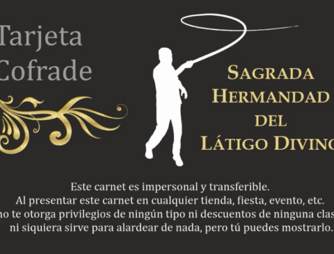 #ENTREVISTA A LA SAGRADA HERMANDAD DEL LÁTIGO DIVINO
Por <a href="/LadyMonique4/">Lady Monique de Nemours</a> 
Siempre es un placer hablar con un buen amigo, como es el Señor Espejo Edas, y es mayor placer aún ver cómo su artesanía crece cada día más y traspasa fronteras… #BDSMHOY bdsmhoy.com/entrevista-a-l…