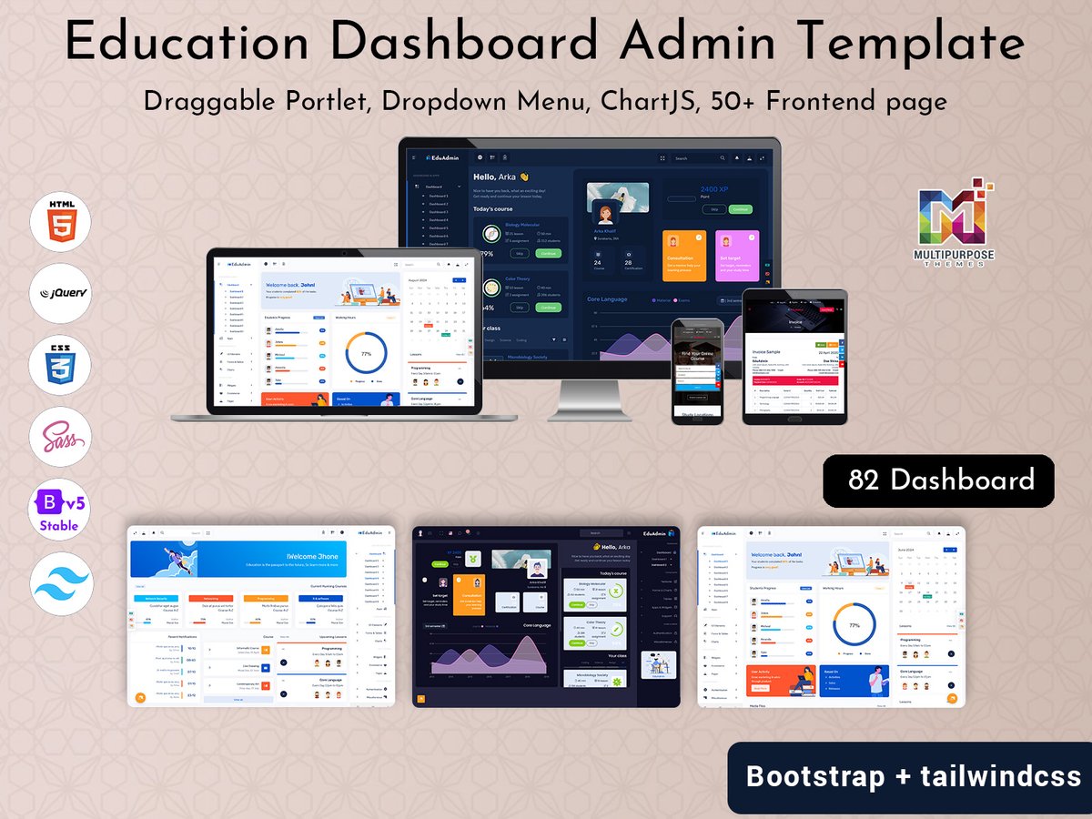 MultiStoreTheme's tweet image. Enhance School Management with Our LMS Admin Template
.
Buy Now - themeforest.net/item/eduadmin-…
.
#LMSdashboard #Learningdashboard #educationdashboard #leariningtemplate #LMSWebapps #lmsdashboardtemplate #LMSadmintemplate #Onlinecoursedashboard #coursesdashboardtemplate