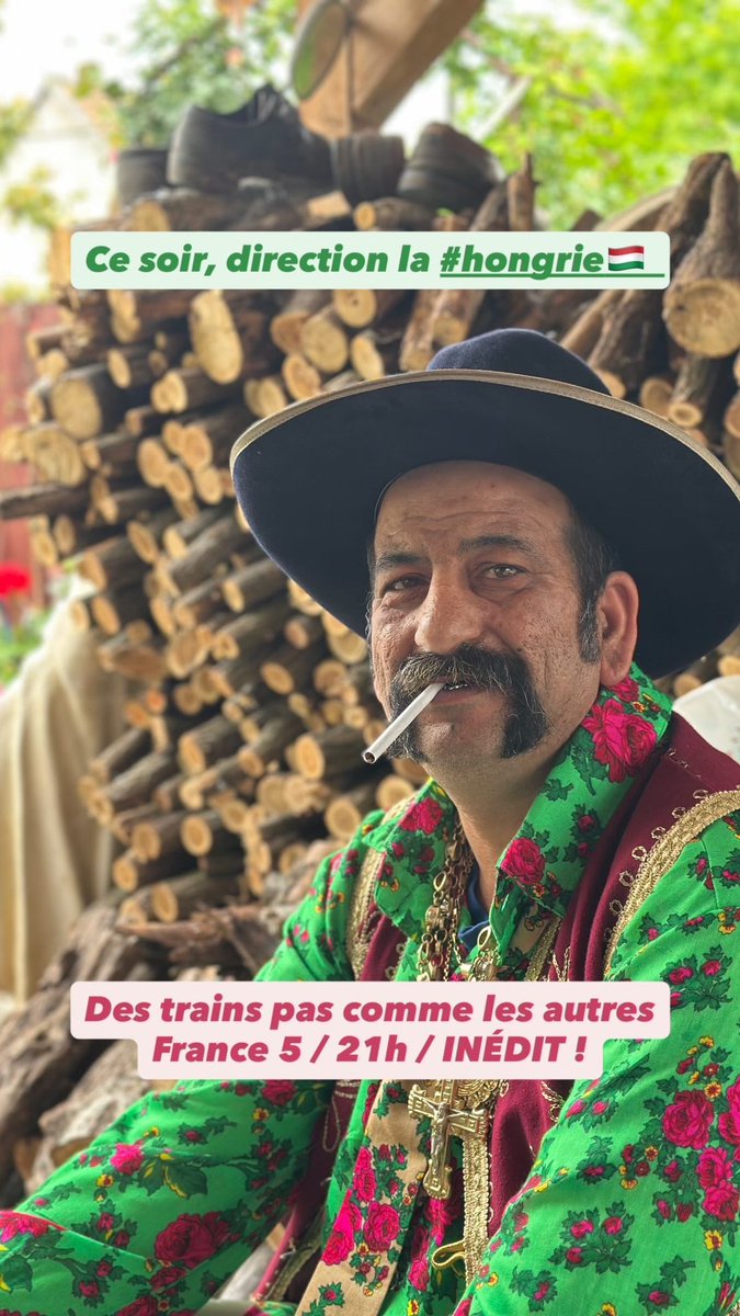 Nicolas_Boero's tweet photo. 🚂 Inédit ce soir !
Embarquez avec nous pour la Hongrie 🇭🇺 avec « Des trains pas comme les autres »
🕘 21h sur France 5 et déjà sur https://t.co/Cal5KsLCWr
#DesTrainsPasCommeLesAutres #Hongrie #Inédit #France5 #dtpcla https://t.co/qfqe7Fx7Ur