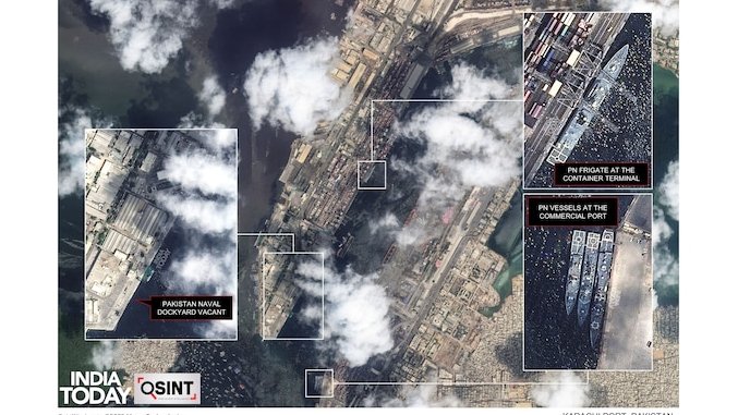 🚨🇵🇰🪖⚓🚢 Report

On May 6-7, during peak conflict, Pakistan Navy warships were withdrawn from Karachi dockyard and concealed at commercial terminals. Others were moved west to Gwadar, 100 km from Iran, instead of sailing toward India.

Berthing warships in commercial areas to