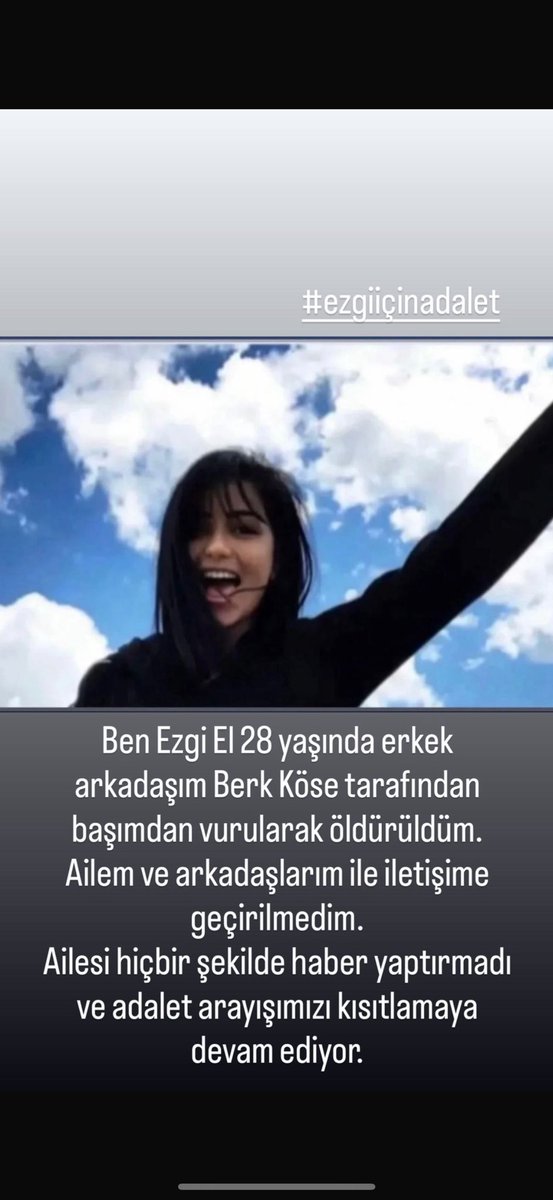 #ezgiiçinadalet