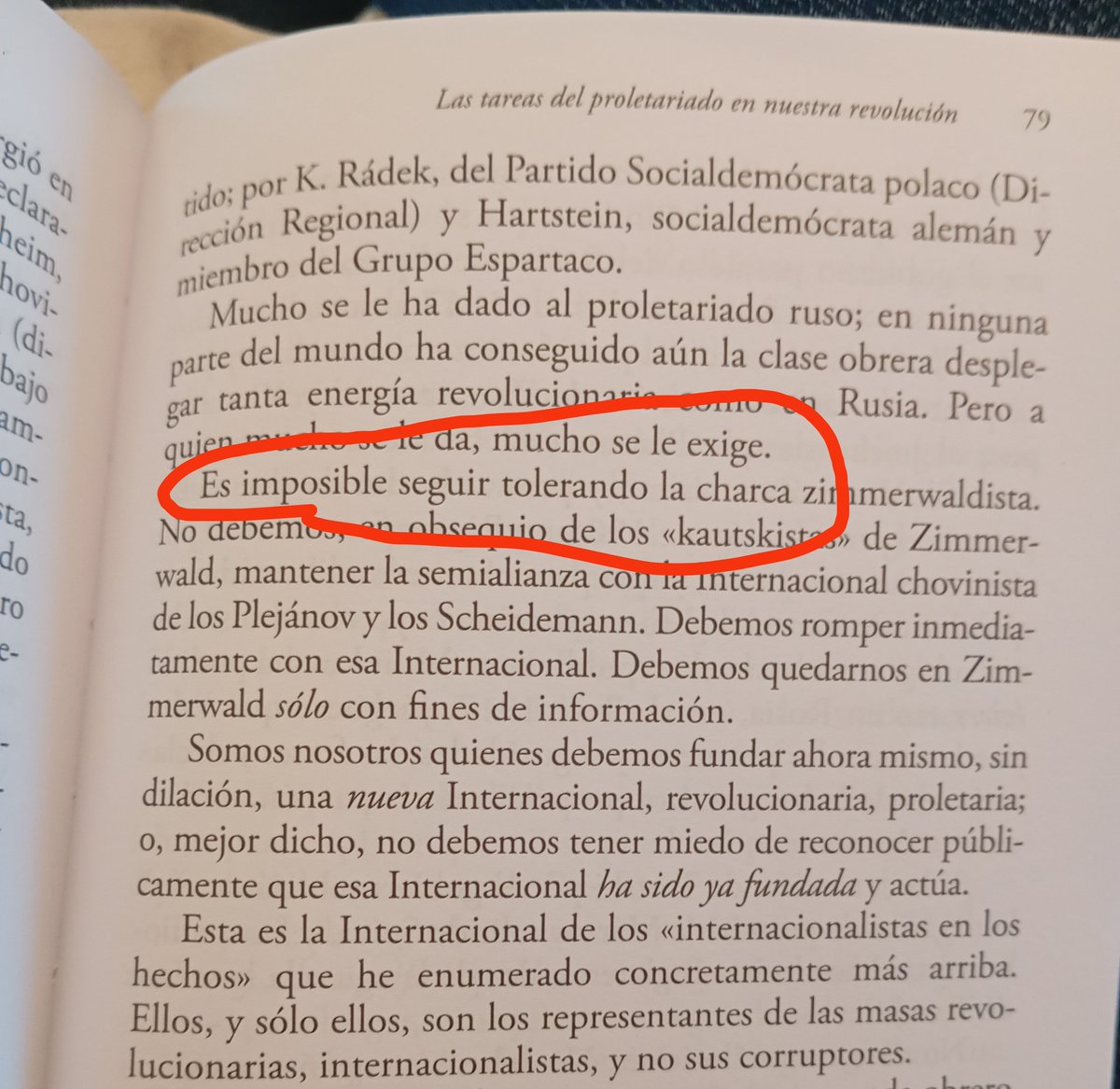 CommieFreak's tweet photo. "Es imposible seguir tolerando la charca"
-Lenin, 1917 https://t.co/Vev5kQW9TT
