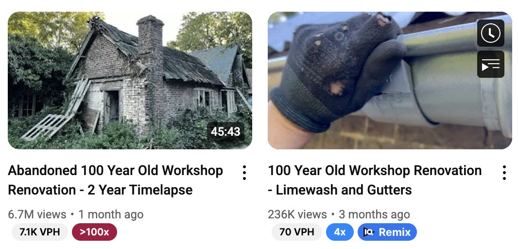 RurikLevi's tweet photo. Ben Kilner dropped a 6.7 view bomb. That’s 99× his average. 

This one hit because it’s miles more gripping than his usual uploads, probably due to the scale of the concept.

 This proves that one breakout video can flip a channel overnight. https://t.co/nmCvgqhBS9