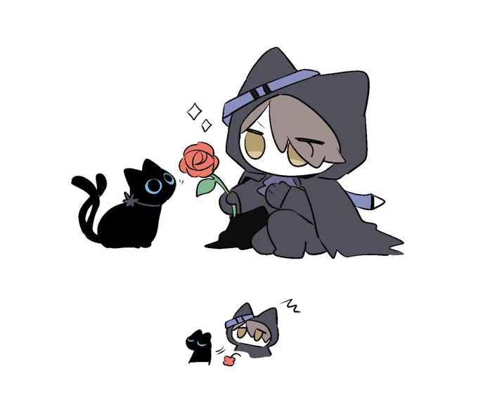 黒猫感謝の日だった(昨日
