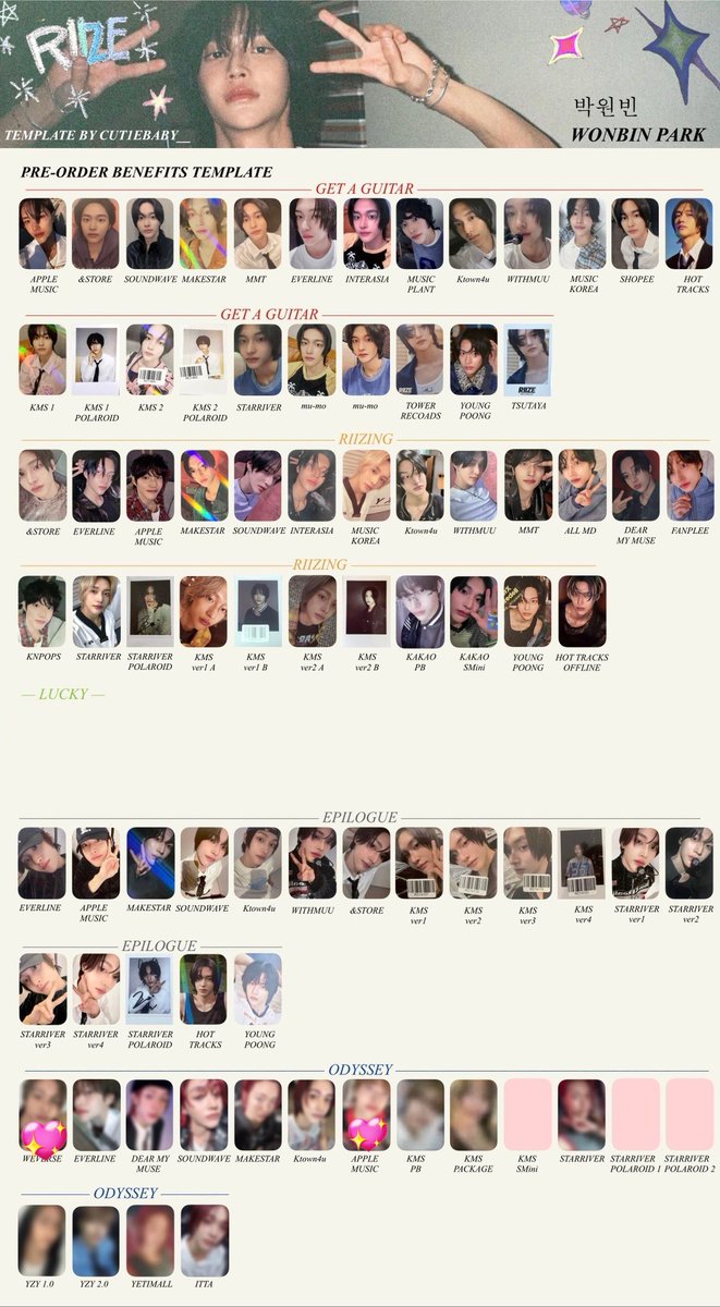 emuparu_'s tweet photo. RIIZE ライズ 交換

譲 ソンチャン applemusic特典
     ソヒ weverse 特典

求 同種ウォンビン

郵送でのお取引が可能な方、お気軽にお声掛け下さい！ https://t.co/W9RMl2Mmo5