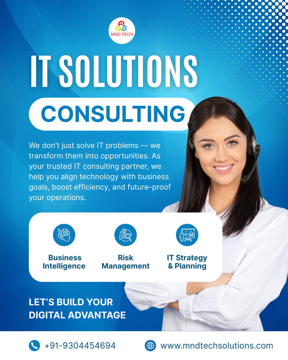 mnd_tech's tweet image. 🌐 Think IT, Think MND Tech 🌐

Technology is not just about systems and servers –
it’s about making your business smarter, faster, and stronger.

#MNDTech #ITSimplified #SmartBusiness #DigitalEdge #TechInnovation #ITPartner #mndsoftwares