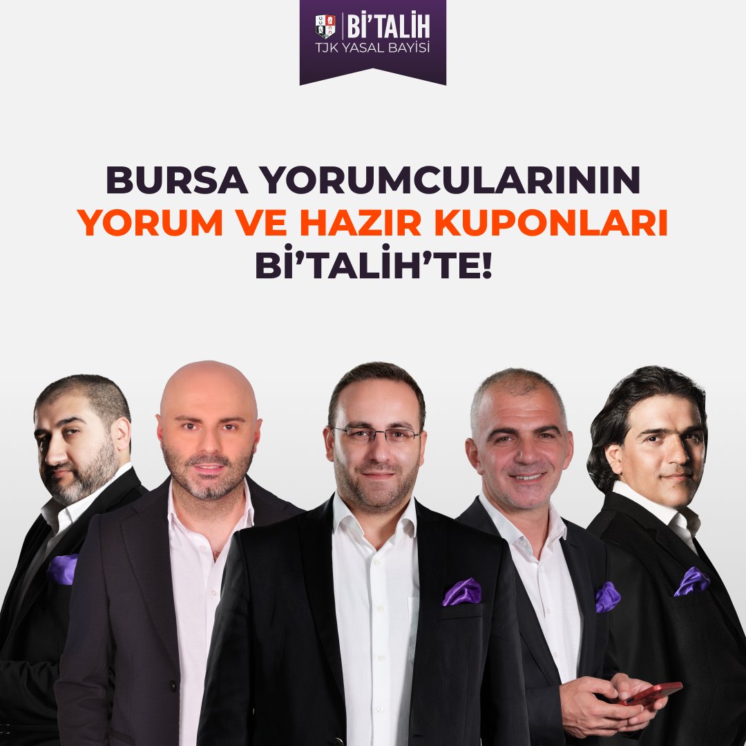 🚀 Cemal Güneş 2. koşuda sürpriz bir banko verdi!
At Analiz'in 6. koşudaki CAZİP bankosunu gördün mü? 🤔

<a href="/CumademirkR/">CUMA DEMİRKIRAN</a>, <a href="/ganyanlagel/">Cemal Güneş☀️🐎</a>, Çağlar Kaya, <a href="/ozgur_solen/">Özgür Şölen</a>, <a href="/uzman_erkan/">Uzman Erkan</a>, <a href="/AtAnaliz/">At Analiz</a> Bursa bültenini analiz etti!

📲 bitalih.go.link/hsQ70