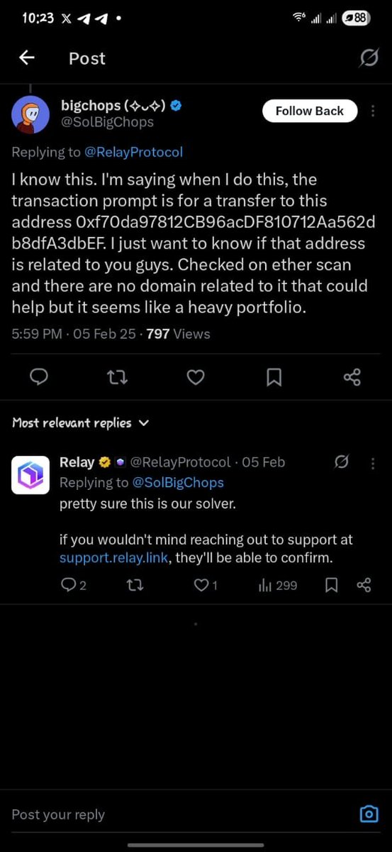 Makes me wonder if <a href="/RelayProtocol/">Relay</a> was exploited.. 

The $1500 drain was linked to a Relay bridge solver and here is the solver address (0xf70da97812CB96acDF810712Aa562db8dfA3dbEF)
I had to check the address on the timeline and I saw a lot of similar complaints as well. 

Even the