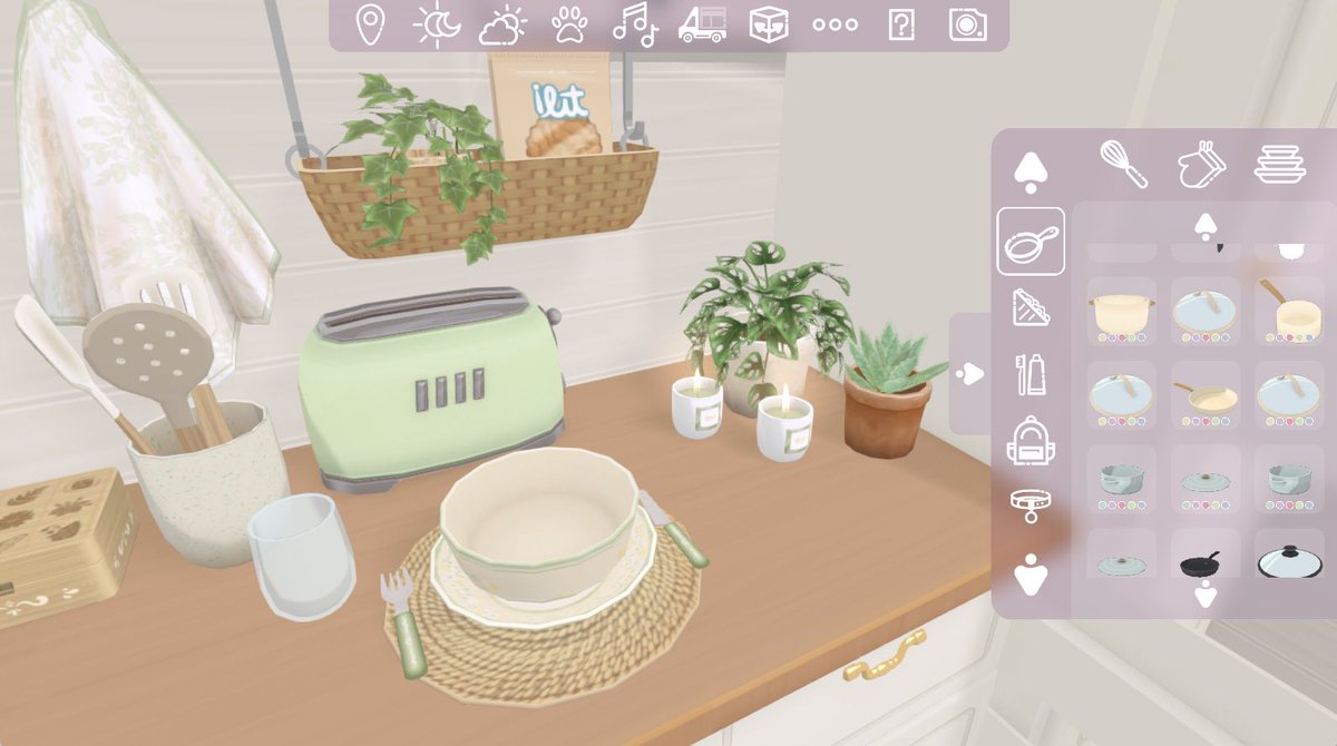 🌿🍉 green kitchen  🍵🪴