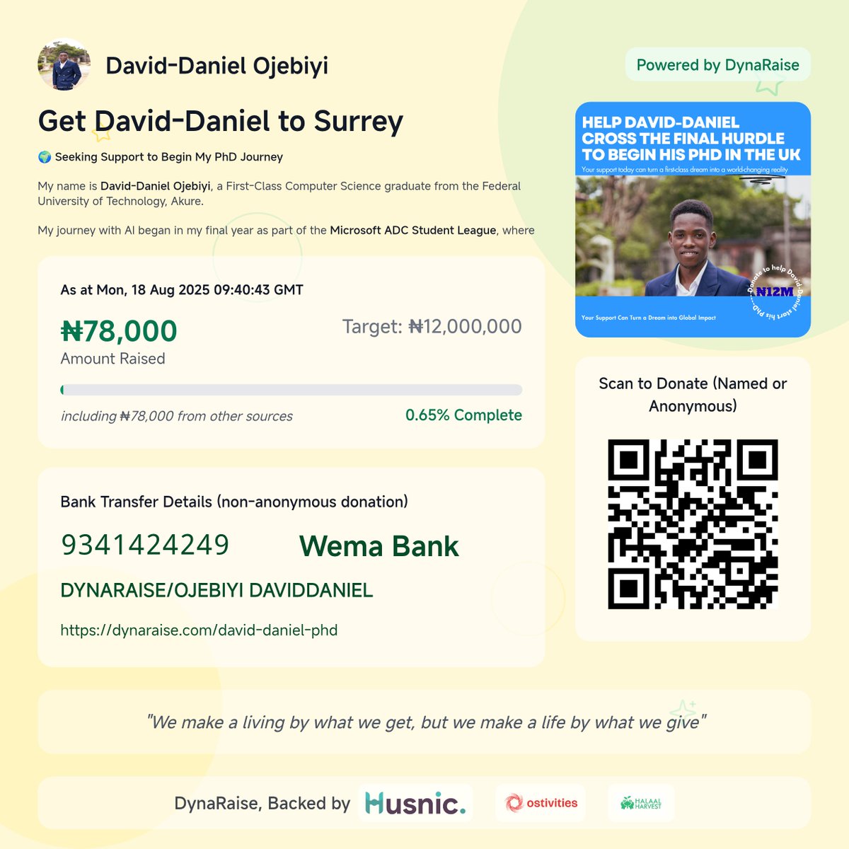 TheDDO (@ojebiyidaniel) on Twitter photo Progress Report.
#Scholarship #PhD #FromNigeriaToTheWorld #SupportEducation #GlobalImpact #ArtificialIntelligence #AI #MachineLearning #AIForSocialGood #TechForGood #PhD #Fundraiser #EducationForAll #DigitalInclusion #AIForGood #IAffirm #MondayMotivation #nigeriarebounds #ielts Progress Report.
#Scholarship #PhD #FromNigeriaToTheWorld #SupportEducation #GlobalImpact #ArtificialIntelligence #AI #MachineLearning #AIForSocialGood #TechForGood #PhD #Fundraiser #EducationForAll #DigitalInclusion #AIForGood #IAffirm #MondayMotivation #nigeriarebounds #ielts