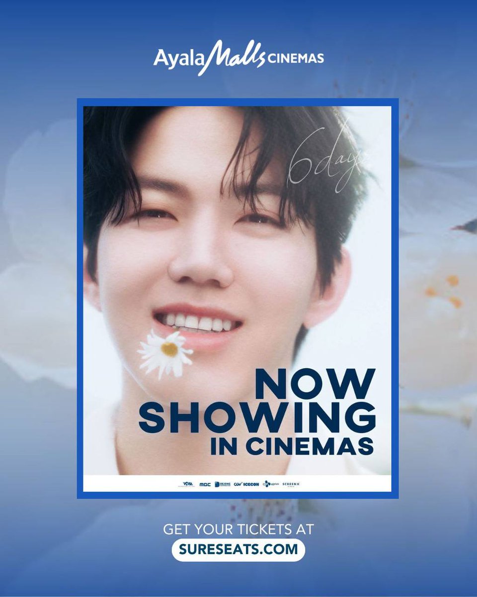 The moment has come, My Days! 💙🍀

"6Days" is now showing at Ayala Malls Cinemas. Experience six days of music and wonder as K-pop band Day6 takes you on their journey to Los Angeles. 

🎟 Secure your tickets 👉 sureseats.com

#6DAYS