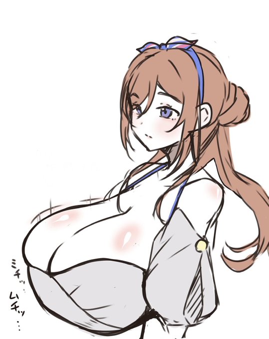 コミケで前通ってった莉波のレイヤーさんがなんかもう、凄かった……ていう落書き 