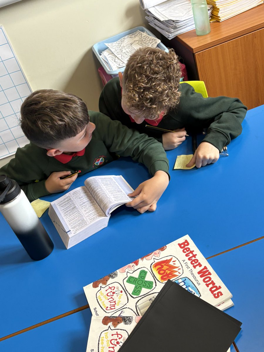 ShottsStPats's tweet photo. Dictionary skills in P5 as part of our “One Word Project” at the start of the year. Can’t wait to see these finished! #onewordproject https://t.co/1FQQyEmSCh