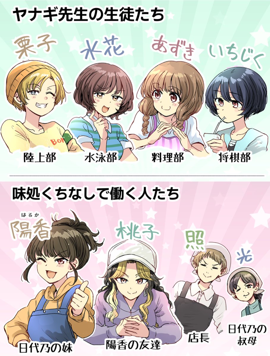 キャラクター紹介画像を作りました!
初めて読む人は是非こちらもご覧ください🌻

ストーリー序盤のボイスコミックもあります!
最初から読んでみたい人はこちらも是非🦔
https://t.co/EzMijq14vQ 