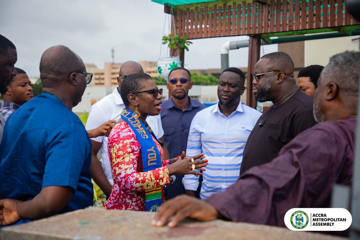 CITY OF ACCRA (@accrametropolis) on Twitter photo Freetown Mayor, <a href="/yakisawyerr/">Yvonne Aki-Sawyerr OBE</a> expresses nostalgia, lauds AMA Roof Top Garden as model for sustainable urban innovation
ama.gov.gh/news-details.p… Freetown Mayor, <a href="/yakisawyerr/">Yvonne Aki-Sawyerr OBE</a> expresses nostalgia, lauds AMA Roof Top Garden as model for sustainable urban innovation
ama.gov.gh/news-details.p…