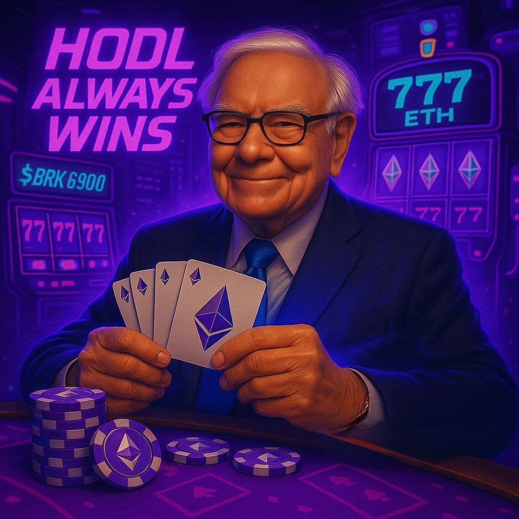 <a href="/AltcoinGordon/">Gordon</a> BUY &amp; HOLD. Just like Warren Buffet. 

<a href="/BRK6900Cult/">BRK6900💹💎</a>