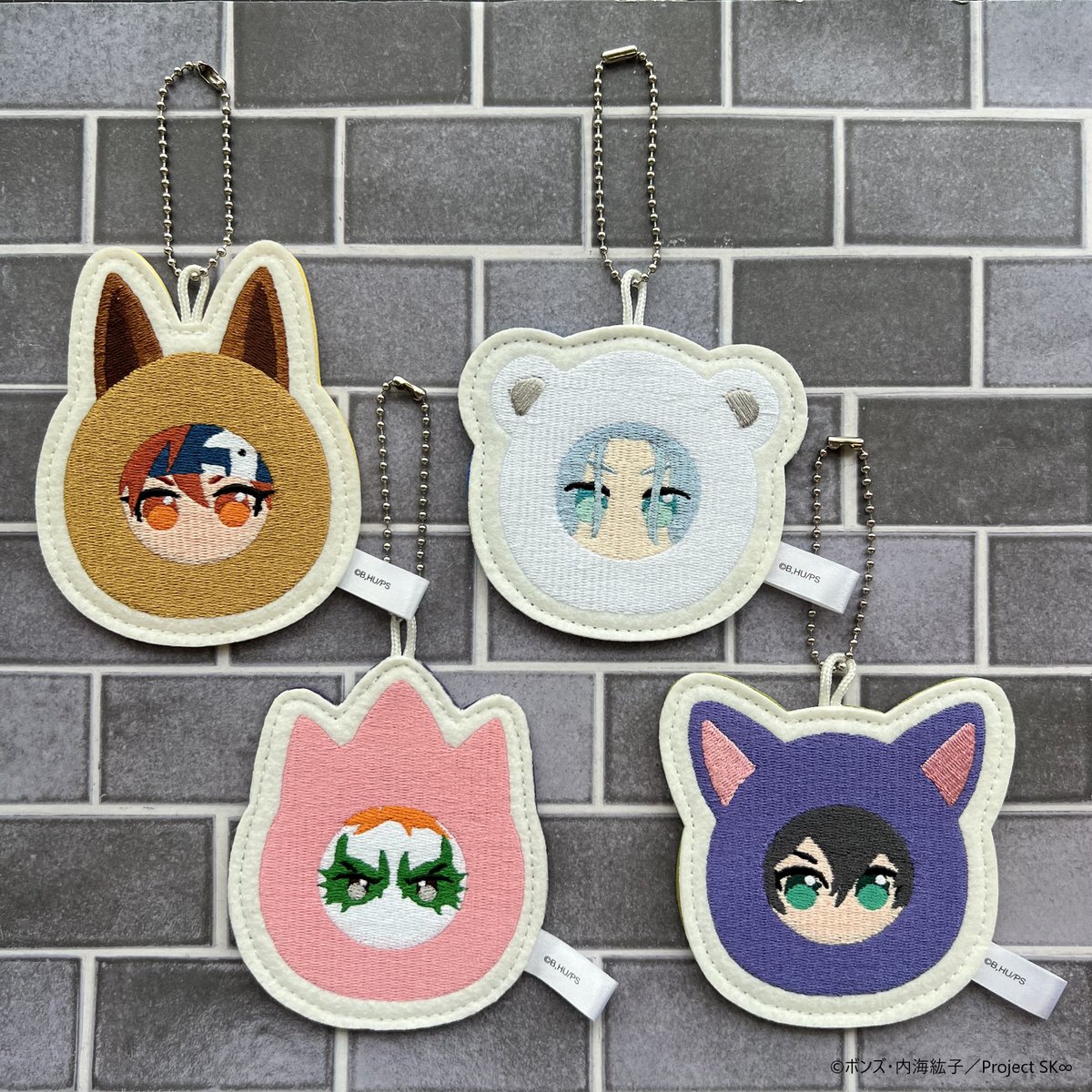 気になってる人が男じゃなかったxロフト　刺繍キーホルダー　セット SK∞ DOPE SKETCH mini STORE on X: 