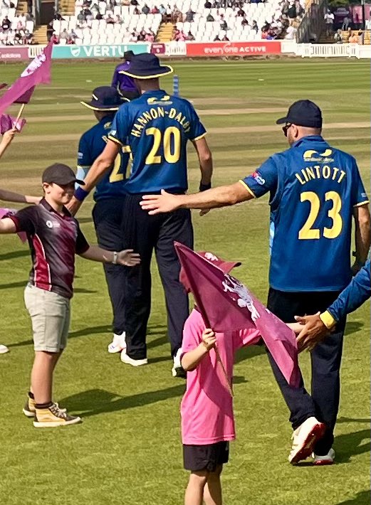 Michael_Rabone's tweet photo. What a wonderful, family friendly club @SomersetCCC is - our boys loved the family day last weekend and  were lucky to be part of yesterday’s guard of honour and loved meeting the team. Thank you for inspiring the next generation! https://t.co/pjW35CLX5P