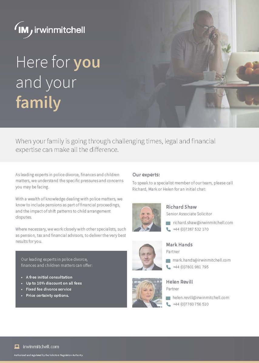 If your family is going through challenging times legal and financial expertise <a href="/irwinmitchell/">Irwin Mitchell</a> can help. Click here for more details bit.ly/PL-IrwinMitche…