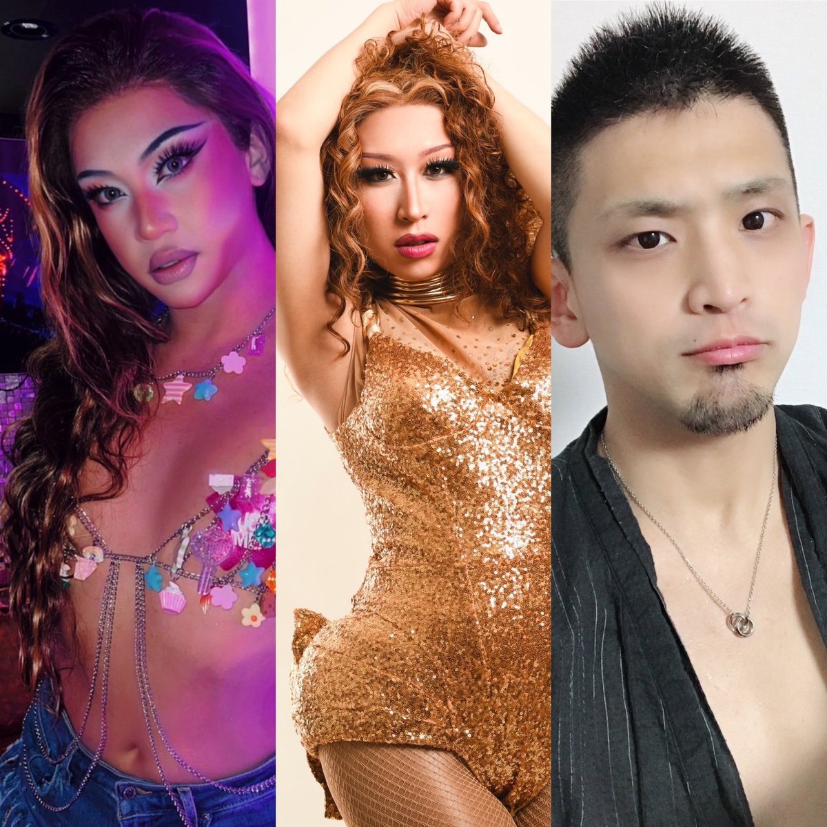 8月19日 (火) のスタッフはこちら💁‍♀️

🌈Campy!bar⏰cafe Time15時30分〜20時
マル
🌈Campy!bar⏰19～28時
パッツィ　ちー子

たつみ
🗿渋谷PARCO⏰19～28時
サーシャ　クリトリア

くに
今夜も元気に両店舗朝まで営業🍾
渋谷PARCO店のカラオケは23時から🎤お待ちしています💃
#shinjuku #shibuya