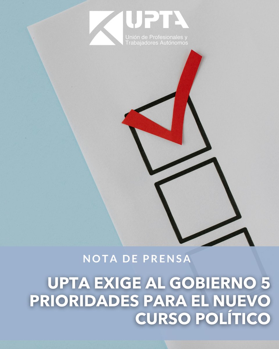 uptanavara (@upta_navarra) on Twitter photo <a href="/Upta_Navarra/">uptanavara</a> <a href="/upta_es/">UPTA España</a>
UPTA EXIGE AL GOBIERNO 5 PRIORIDADES PARA EL NUEVO CURSO POLÍTICO 👇
uptanavarra.es/upta-exige-al-… <a href="/Upta_Navarra/">uptanavara</a> <a href="/upta_es/">UPTA España</a>
UPTA EXIGE AL GOBIERNO 5 PRIORIDADES PARA EL NUEVO CURSO POLÍTICO 👇
uptanavarra.es/upta-exige-al-…