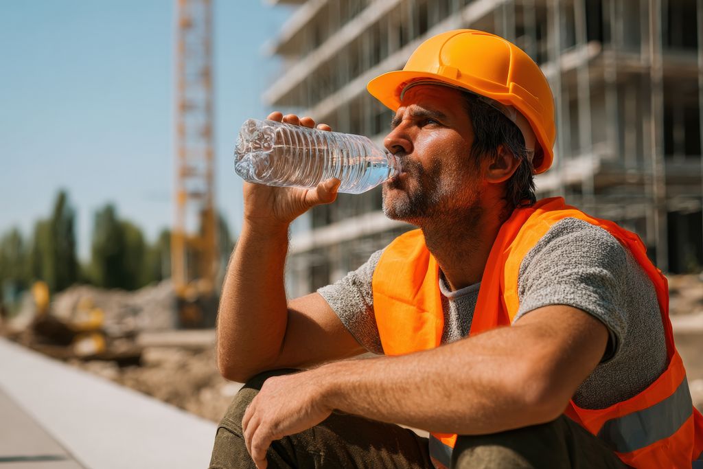 UniFirst1staid's tweet photo. Beat the Heat! ☀️🔥 Keep your crew safe with plenty of hydration, shade, and cool-down breaks.  Don’t let heat illnesses slow you down - contact your local sales rep to explore our range of hydration products! 💧🌴 https://t.co/ftzCGrdXoZ 
#HeatSafety #WorkplaceSafety https://t.co/zEJsp8XuC6