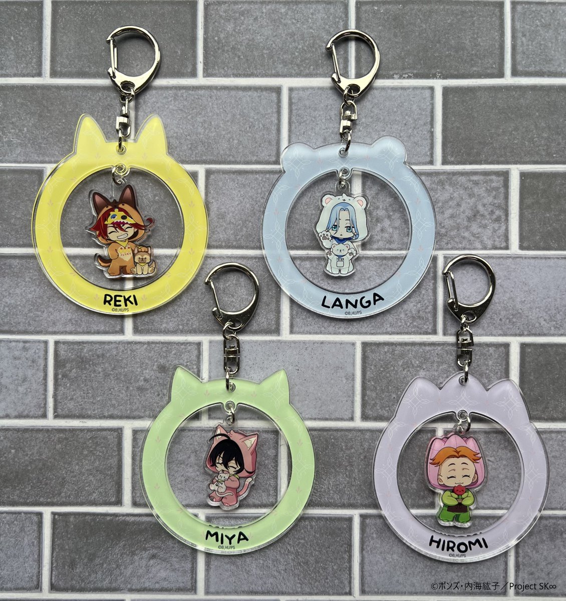 キーホルダー・アクリルキーホルダー u アクリルキーホルダー Ninja ZX-4R SE(カラーバリエーションあり