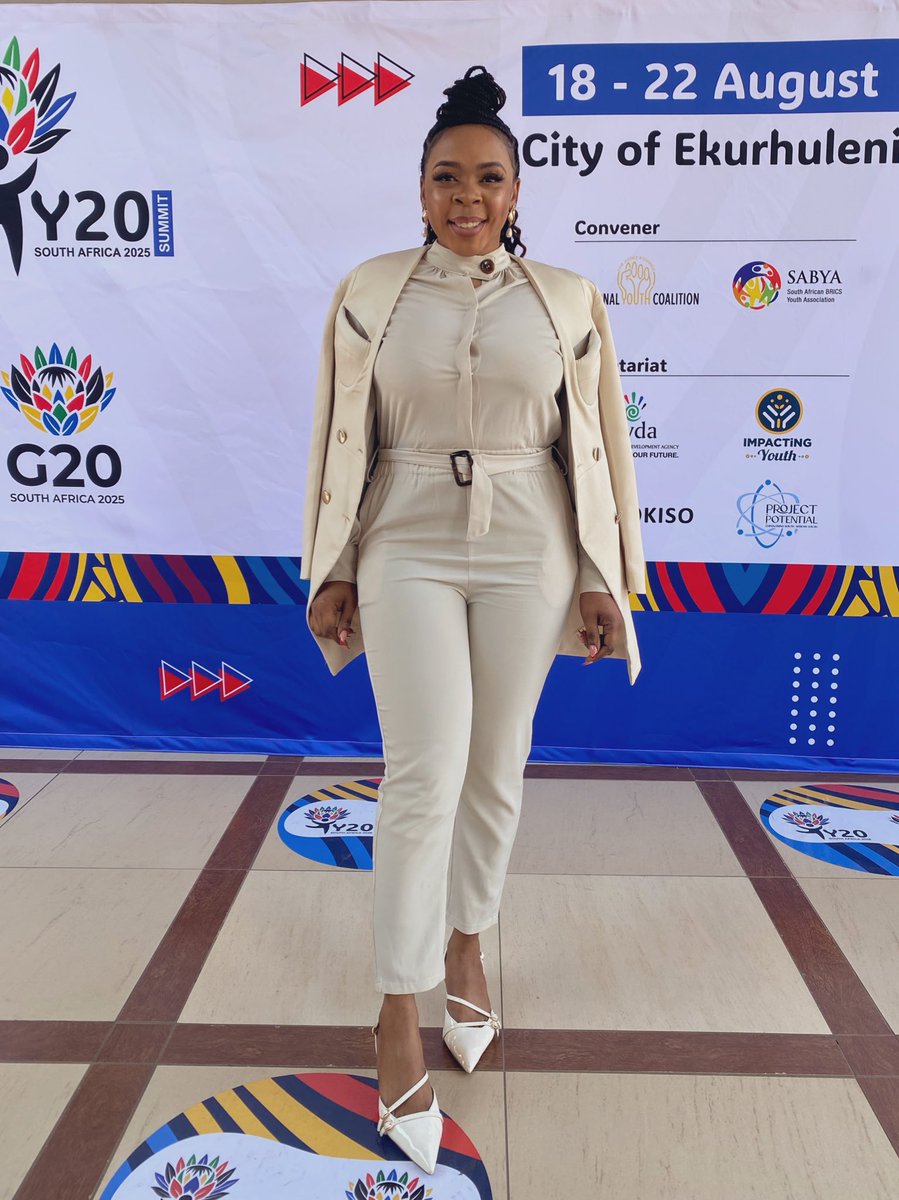 xtinedube's tweet photo. Y20 Summit South Africa hosted by @City_Ekurhuleni kicks off under the theme "Youth Building Bridges: Uniting for Solidarity, Championing Equality, Driving Sustainability". #MeaningfulYouthEngagement https://t.co/o8PTvP84CZ