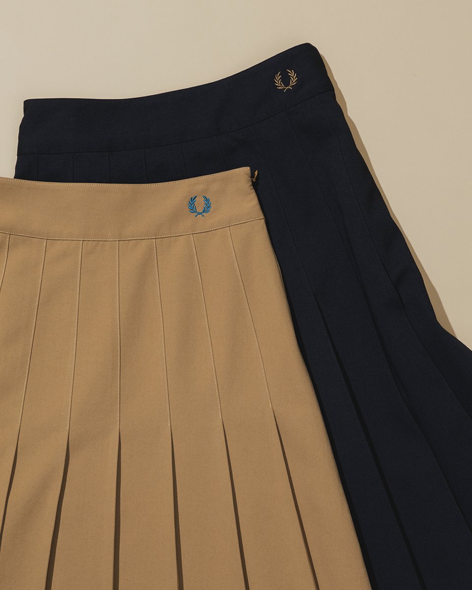 FRED PERRY × Ray BEAMS〉 スカート選びに迷っているならこちら！ 長い