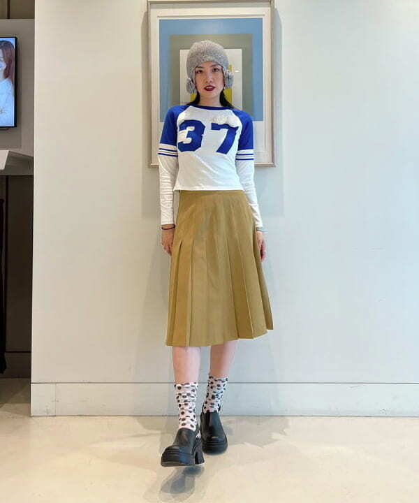 FRED PERRY × Ray BEAMS〉 スカート選びに迷っているならこちら！ 長い